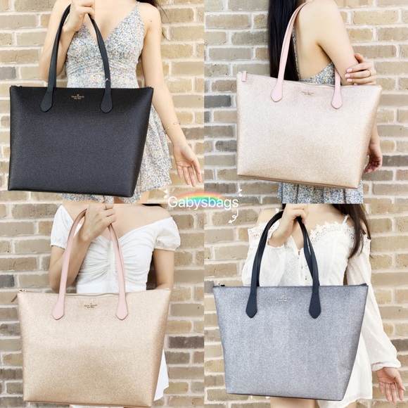kate spade Handbags - Kate spade large glitter tote